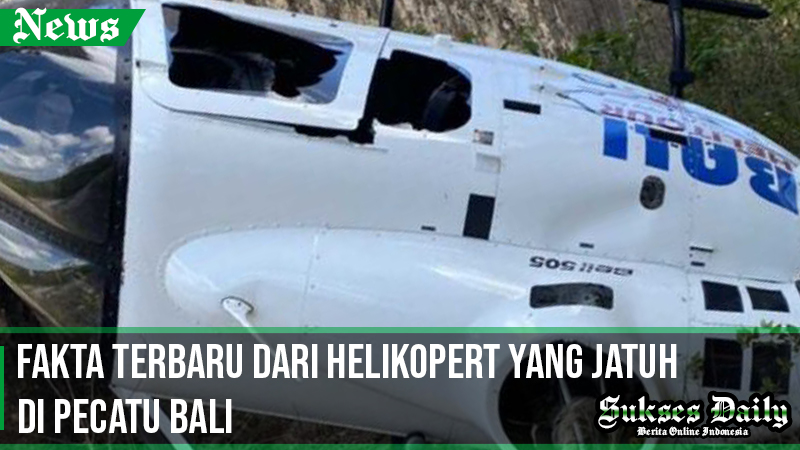 fakta terbaru helikopter jatuh di pecatu bali