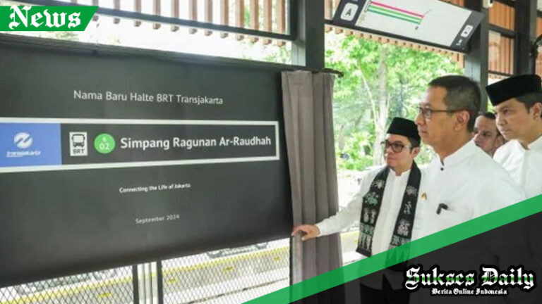 Transjakarta Ubah Nama Halte Ragunan